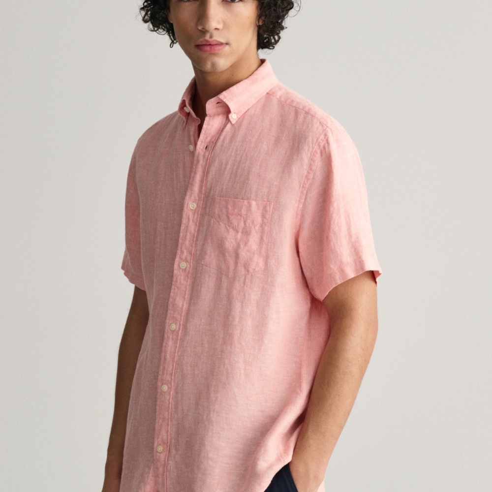 Vineyard Vines Surfside Solid Linen Button Down S… - image 13